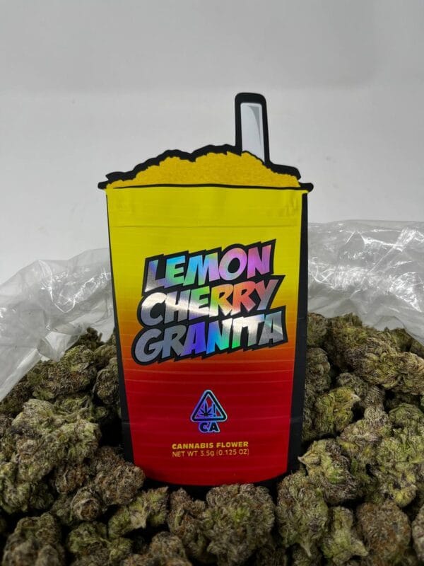 Lemon Cherry Granita